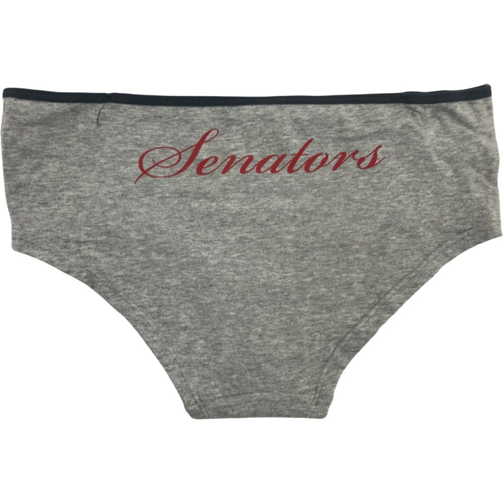 NHL | Women's Boycut Ottawa Senators Underwear | Pink, Red & Grey | Various Size - Picture 5 of 6
